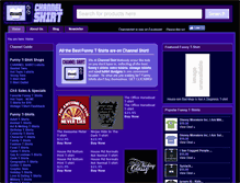 Tablet Screenshot of channelshirt.com